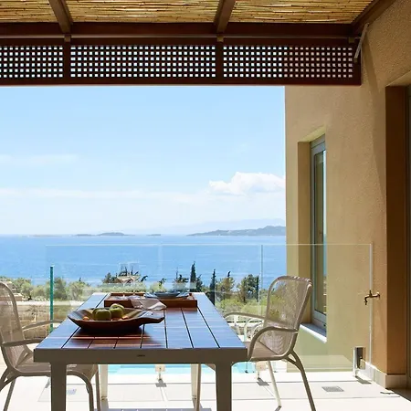 Excellent Halkidiki Ocean 1 1 Bedroom Stunning Sea Views Ouranoupoli וילה